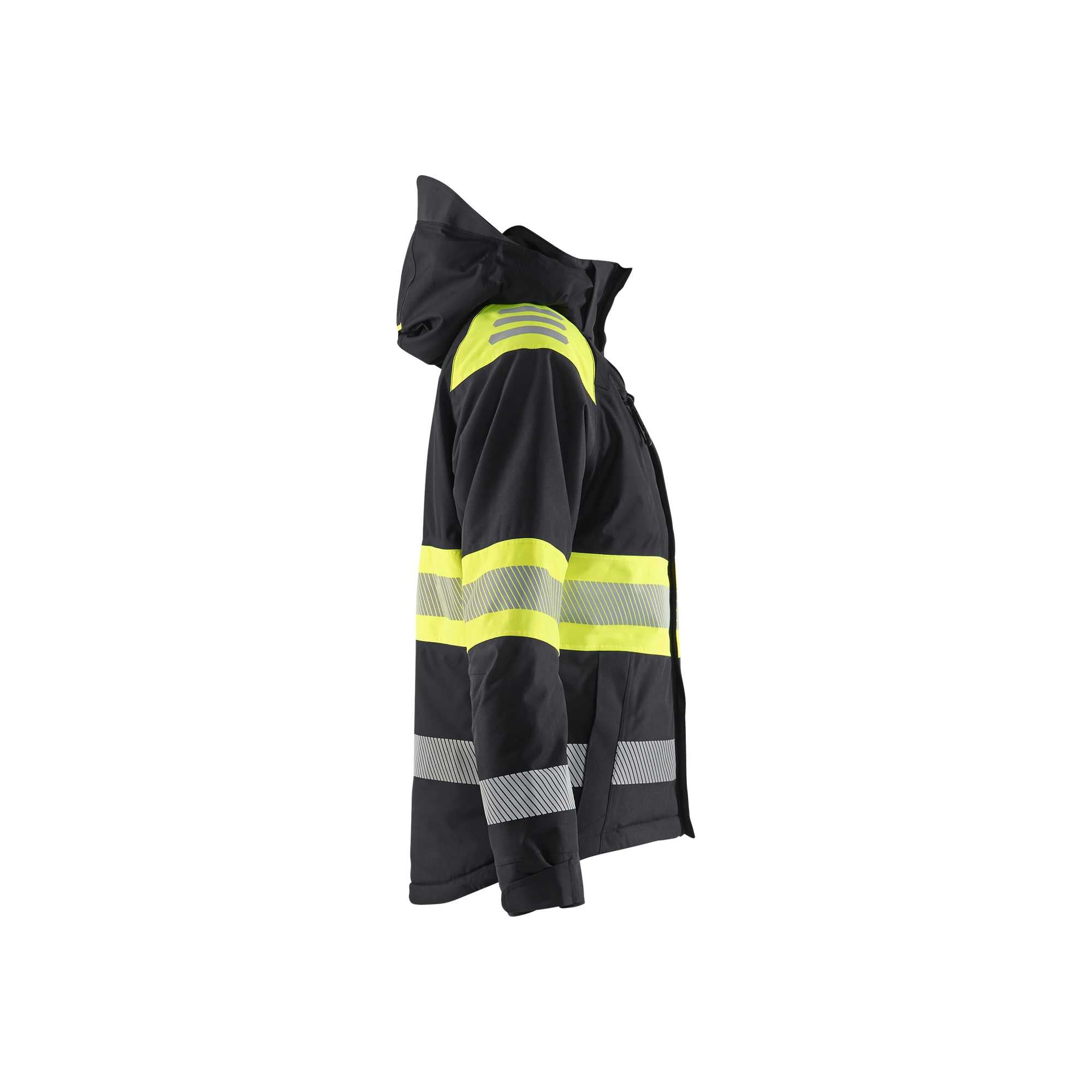 BLAKLADER 44701977 Women’s Hi Vis Winter Jacket Hi Vis Reflective Work Jacket WOMEN - Waterproof